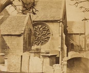 ROGER FENTON (1819-1869) St. Mary's, Cheltenham * Pittville Spa, Cheltenham. 1852.                                                               